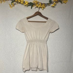 Prada cream light weight shirt